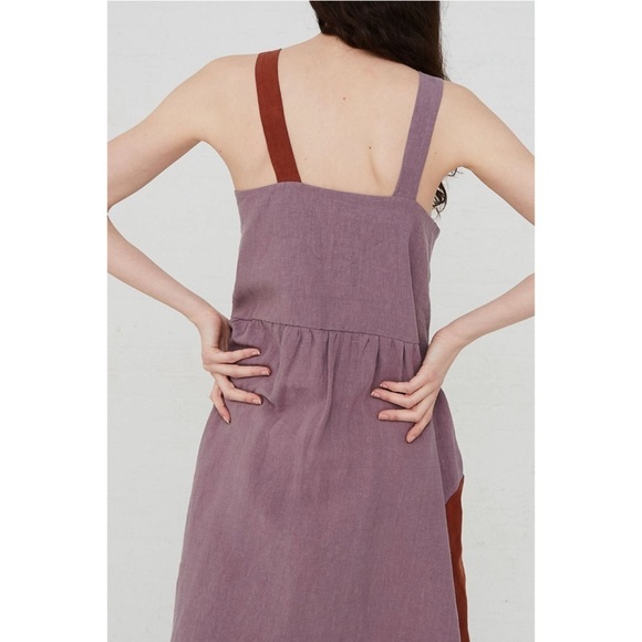 Correll Correll | Olka Linen Dress Copper Grape Size Small - Picture 5 of 11